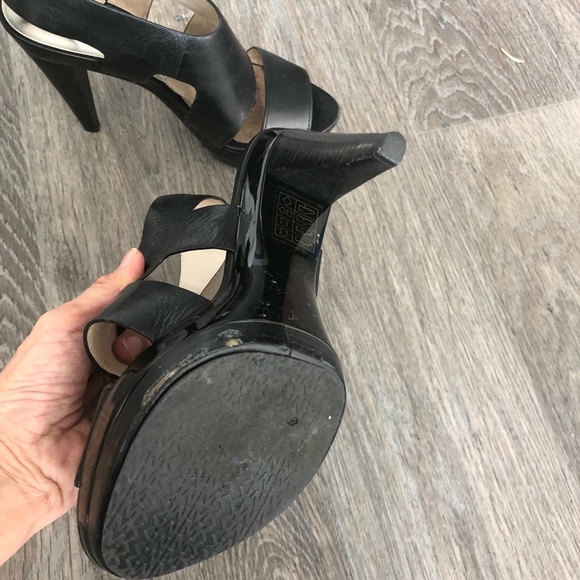 Michael Kor platform leather sandals - Picture 4 of 8